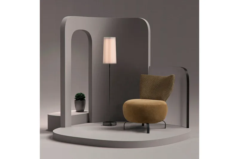 Lolya Fåtölj - Senapsgul/Natur - Möbler - Vardagsrum - Fåtöljer - Fåtölj utan armstöd