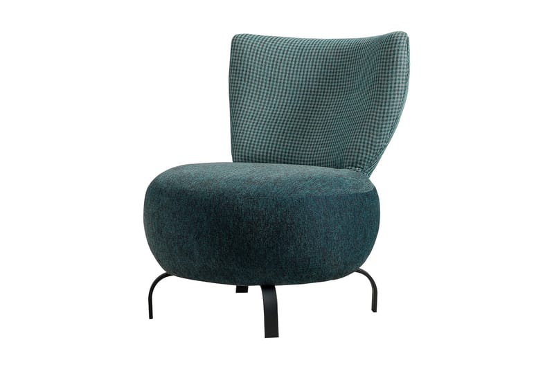 Lolya Fåtölj - Turkos/Natur - Möbler - Vardagsrum - Fåtöljer - Fåtölj utan armstöd