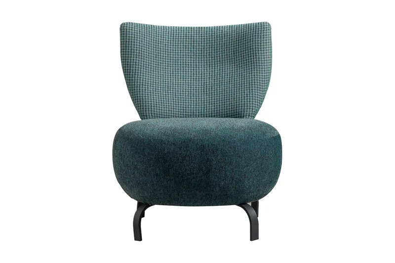 Lolya Fåtölj - Turkos/Svart - Möbler - Vardagsrum - Fåtöljer - Fåtölj utan armstöd