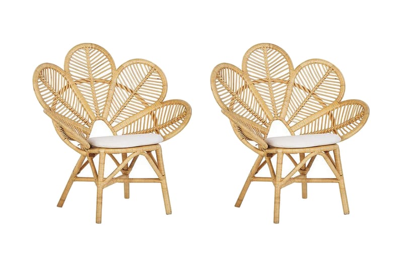 Lorentine Fåtölj 2-pack - Rotting - Möbler - Vardagsrum - Fåtöljer - Fåtölj utan armstöd