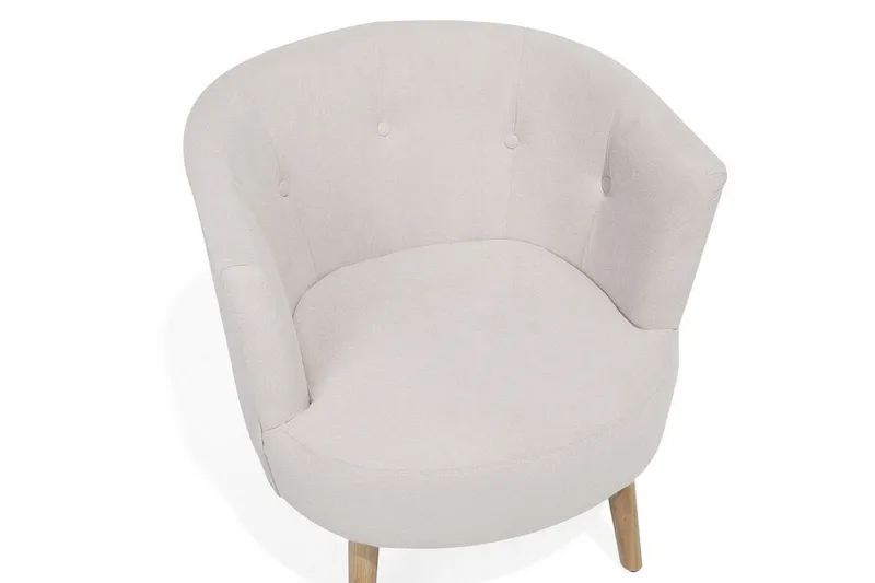 Odenzen Fåtölj - Vit - Möbler - Vardagsrum - Fåtöljer - Fåtölj utan armstöd