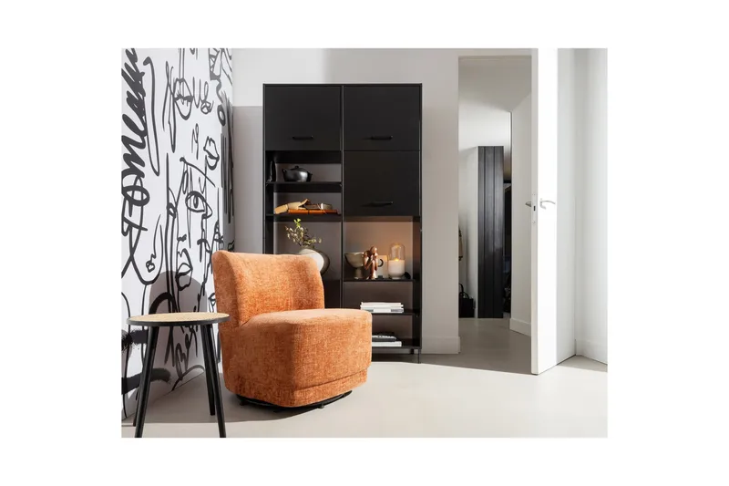 Pawna Fåtölj - Orange - Möbler - Vardagsrum - Fåtöljer - Fåtölj utan armstöd