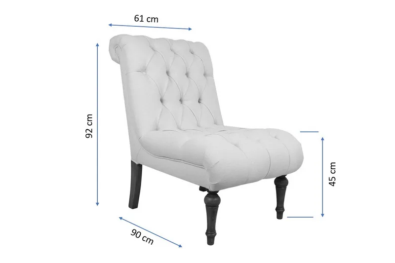 Sanjosea Fåtölj - Ljusbrun/Natur - Möbler - Vardagsrum - Fåtöljer - Fåtölj utan armstöd