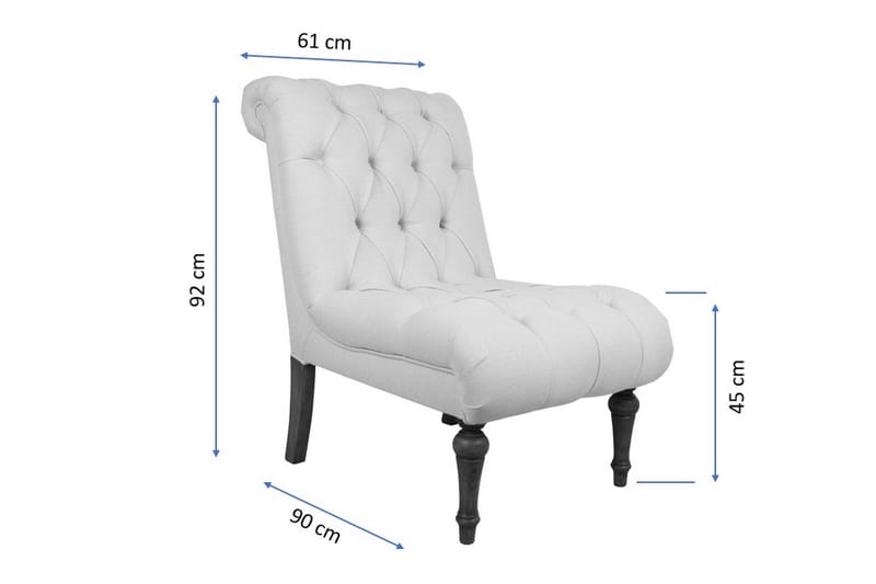 Sanjosea Fåtölj - Ljusbrun/Natur - Möbler - Vardagsrum - Fåtöljer - Fåtölj utan armstöd