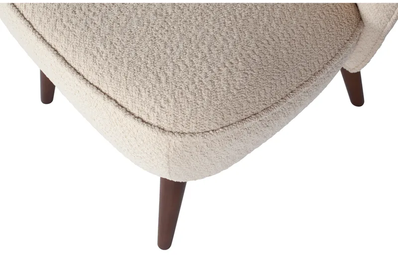 Serra Fåtölj - Krämvit|Boucle - Möbler - Vardagsrum - Fåtöljer - Fåtölj utan armstöd