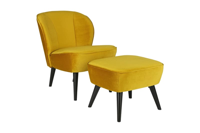 Serra Fåtölj - Ockra - Möbler - Vardagsrum - Fåtöljer - Fåtölj utan armstöd