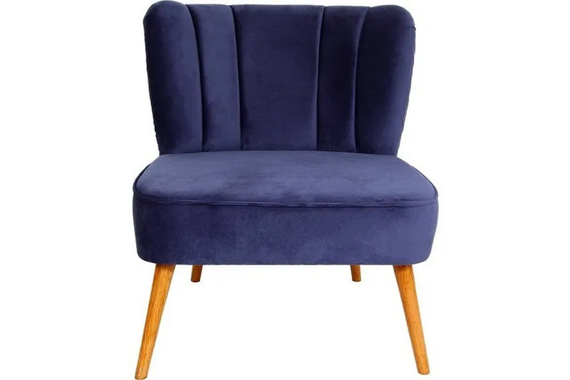 Ullsperger Fåtölj med Armstöd - Blå - Möbler - Vardagsrum - Fåtöljer - Fåtölj utan armstöd