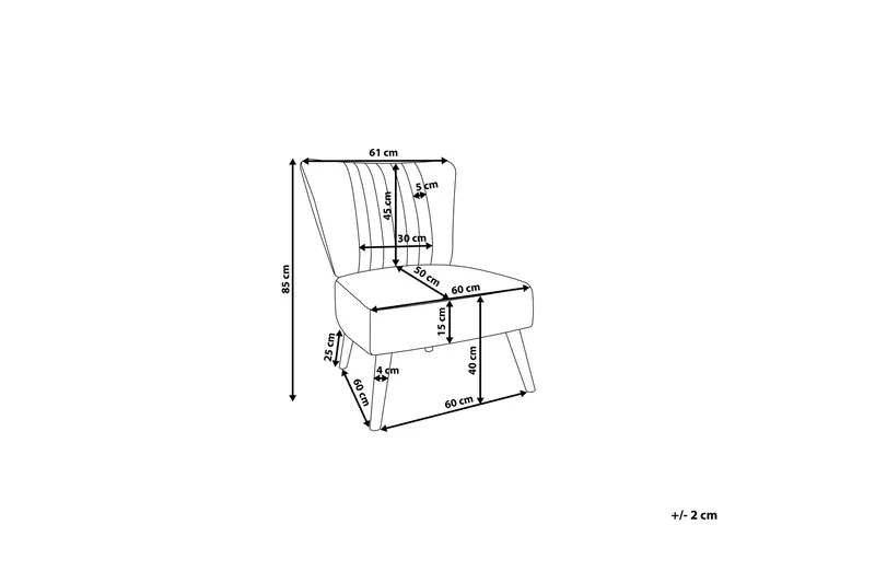 Vaasa Fåtölj - Grön - Möbler - Vardagsrum - Fåtöljer - Fåtölj utan armstöd