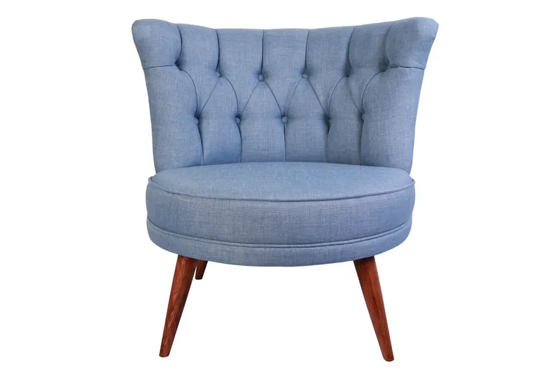 Vollbracht Fåtölj utan Armstöd - Blå - Möbler - Vardagsrum - Fåtöljer - Fåtölj utan armstöd