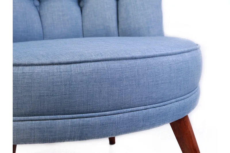 Vollbracht Fåtölj utan Armstöd - Blå - Möbler - Vardagsrum - Fåtöljer - Fåtölj utan armstöd