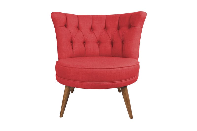 Vollbracht Fåtölj utan Armstöd, Röd