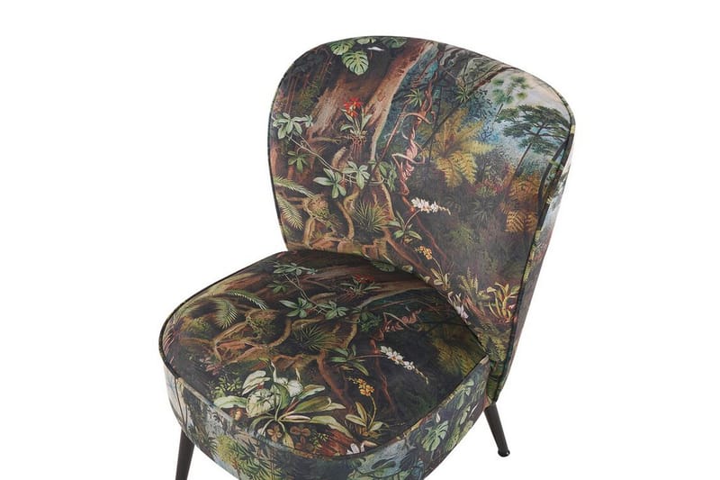 Vossem Fåtölj Djungelmönster - Mörkgrön - Möbler - Vardagsrum - Fåtöljer - Fåtölj utan armstöd