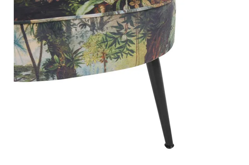 Vossem Fåtölj Djungelmönster - Mörkgrön - Möbler - Vardagsrum - Fåtöljer - Fåtölj utan armstöd