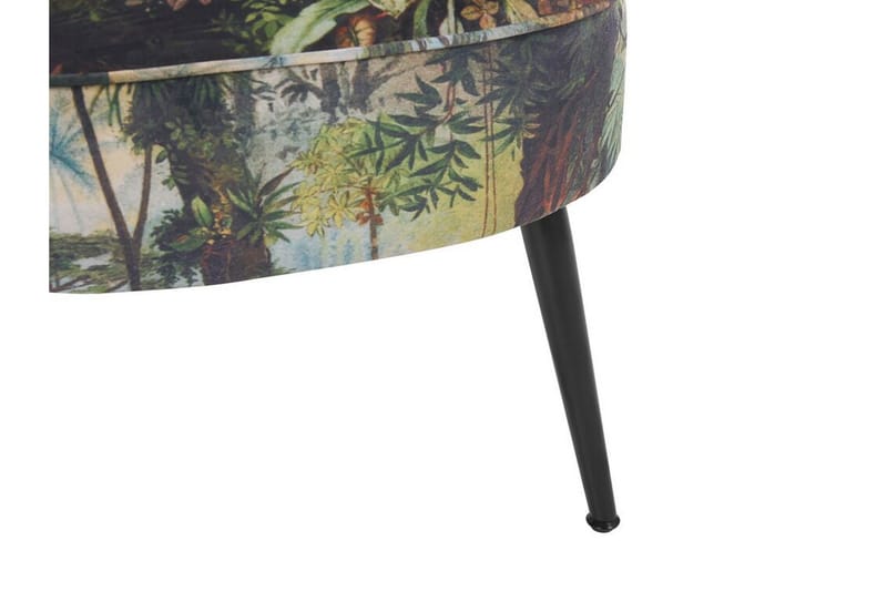 Vossem Fåtölj Djungelmönster - Mörkgrön - Möbler - Vardagsrum - Fåtöljer - Fåtölj utan armstöd