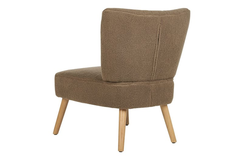 Fåtölj Vaasa - Brun, mörkt trä - Möbler - Vardagsrum - Fåtöljer - Fåtölj utan armstöd