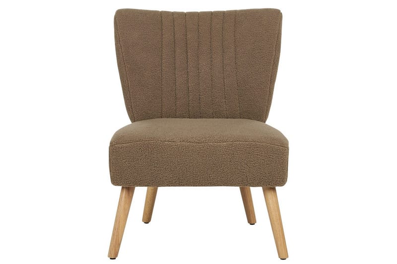 Fåtölj Vaasa - Brun, mörkt trä - Möbler - Vardagsrum - Fåtöljer - Fåtölj utan armstöd