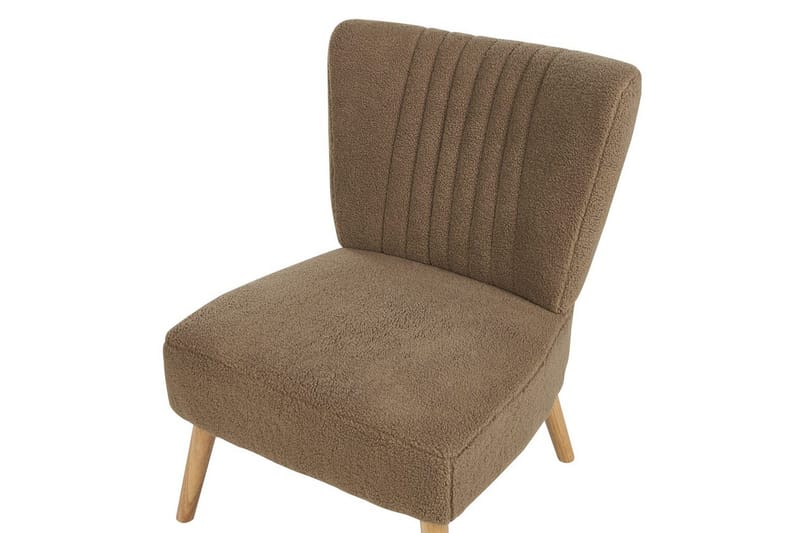 Fåtölj Vaasa - Brun, mörkt trä - Möbler - Vardagsrum - Fåtöljer - Fåtölj utan armstöd