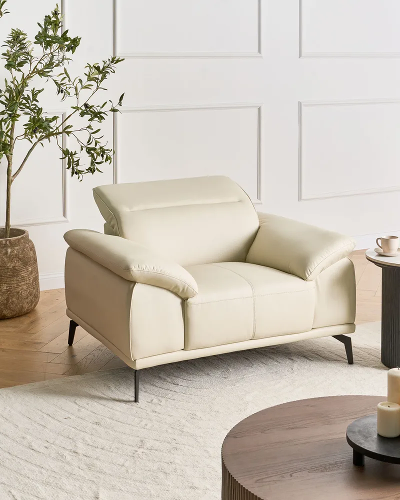 Fåtölj Vejen - Beige - Möbler - Vardagsrum - Fåtöljer - Clubfåtöljer