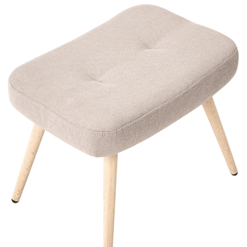 Fåtölj Vejle - Beige - Möbler - Vardagsrum - Fåtöljer - Fåtölj med fotpall