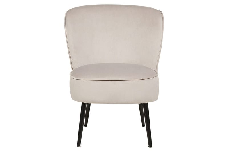 Fåtölj Voss - Beige, grå, svart - Möbler - Vardagsrum - Fåtöljer - Fåtölj utan armstöd