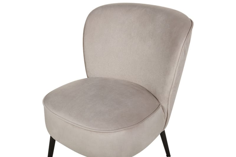 Fåtölj Voss - Beige, grå, svart - Möbler - Vardagsrum - Fåtöljer - Fåtölj utan armstöd