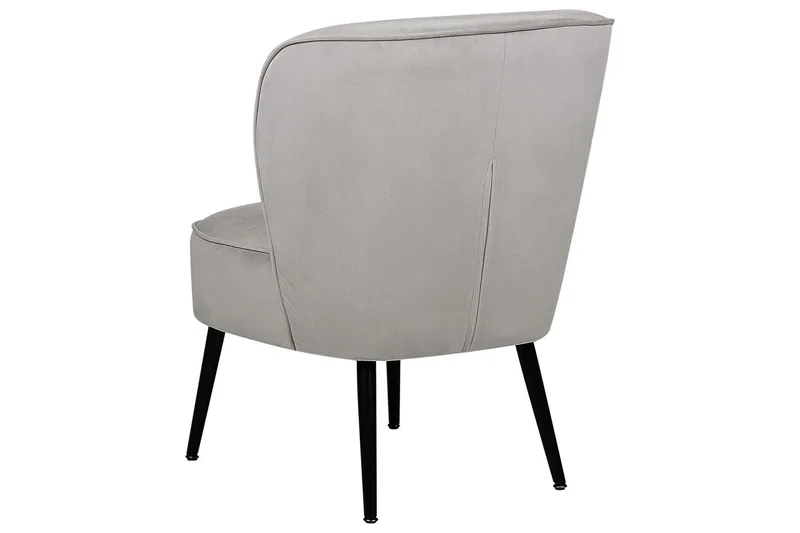 Fåtölj Voss - Grå, svart - Möbler - Vardagsrum - Fåtöljer - Fåtölj utan armstöd