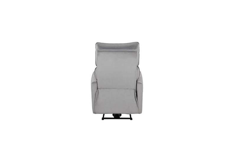 Fåtölj Pineto Grå, Sammet/Metall/Trä - Grå, Sammet/Metall/Trä - Möbler - Vardagsrum - Fåtöljer - Biofåtöljer & reclinerfåtöljer