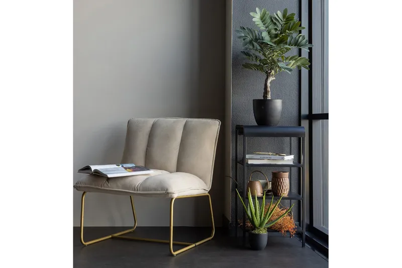 Fie Fåtölj - Sand - Möbler - Vardagsrum - Fåtöljer