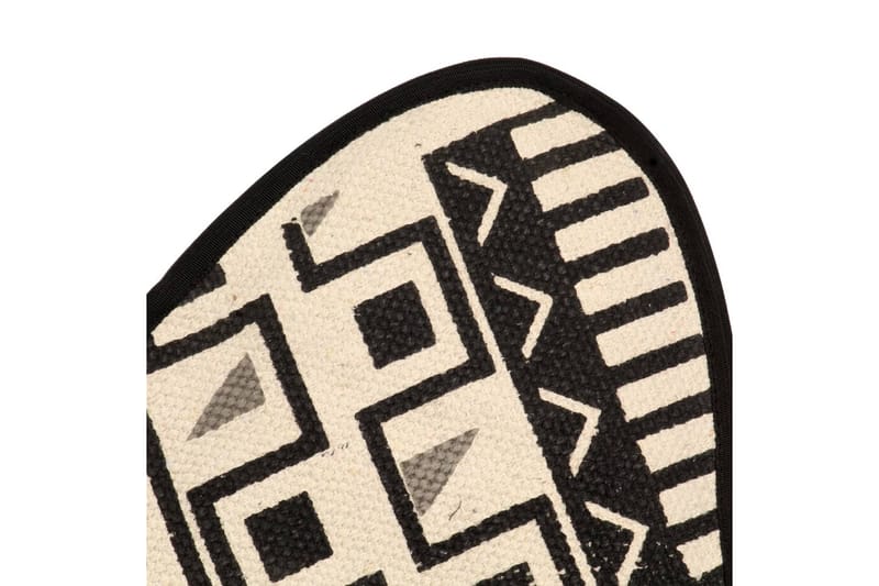 Fladdermusfåtölj kanvas med mönster - Vit - Fåtöljer