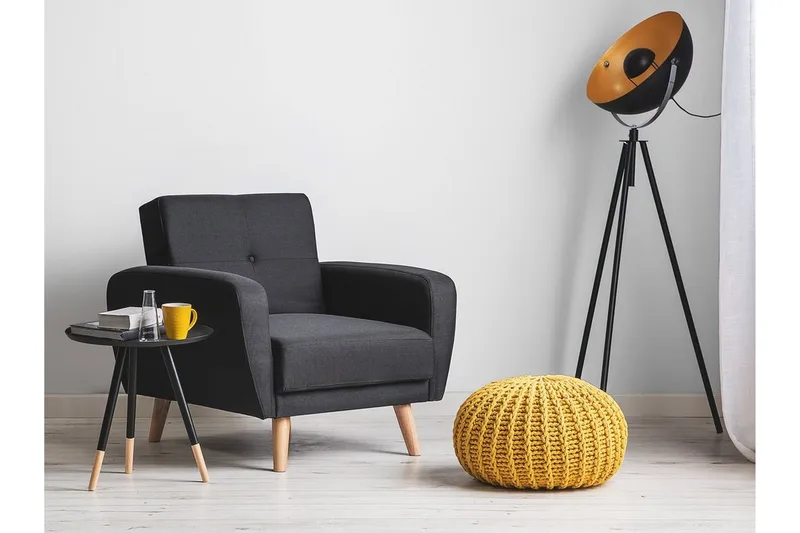 Florli Fåtölj - Svart - Möbler - Vardagsrum - Fåtöljer