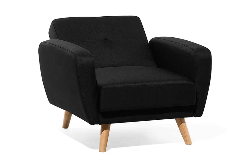 Florli Fåtölj - Svart - Möbler - Vardagsrum - Fåtöljer