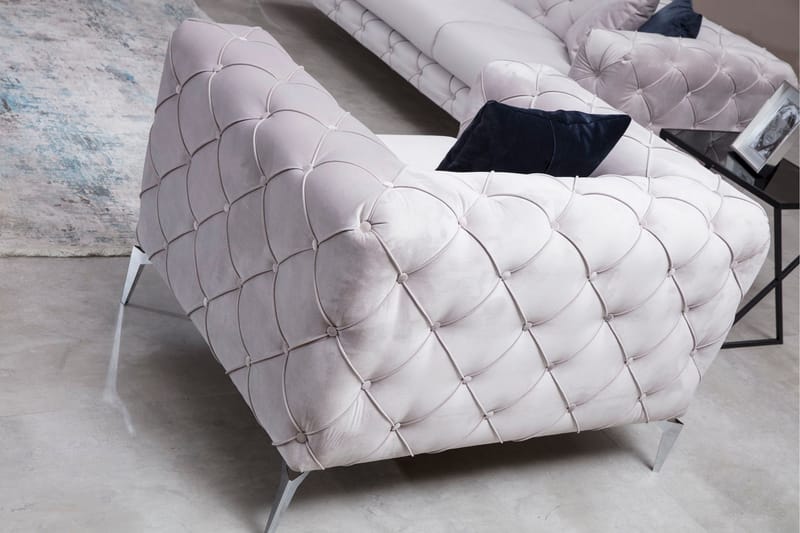 FREILA Fåtölj Beige - Möbler - Vardagsrum - Fåtöljer