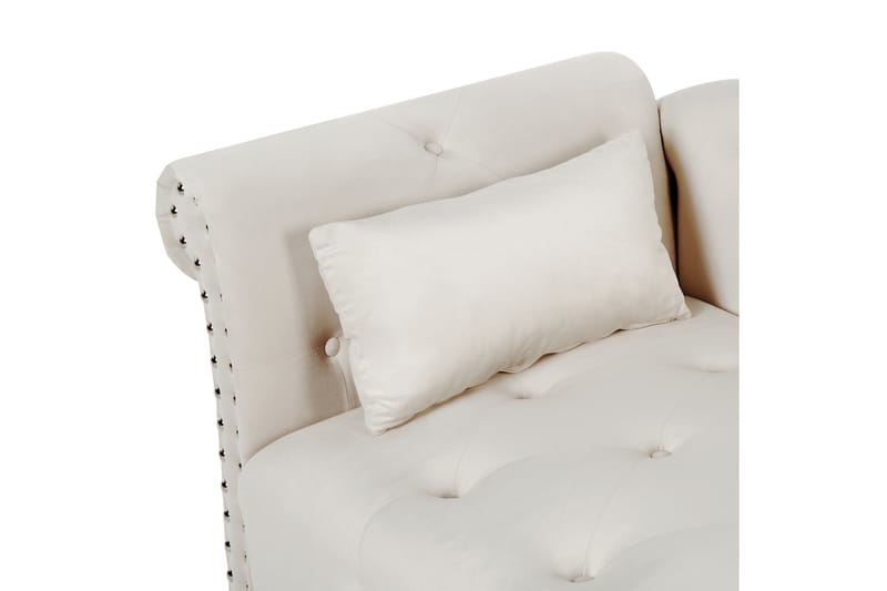 Frostorp Schäslong 152 cm - Beige/Svart - Möbler - Vardagsrum - Fåtöljer - Schäslongfåtöljer & divanfåtöljer