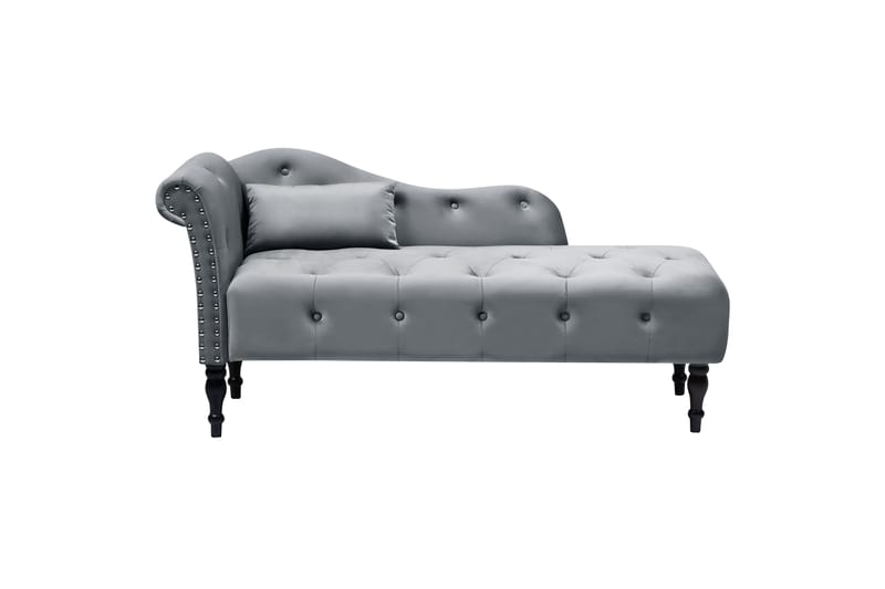 Frostorp Schäslong 152 cm - Svart/Grå - Möbler - Vardagsrum - Fåtöljer - Schäslongfåtöljer & divanfåtöljer