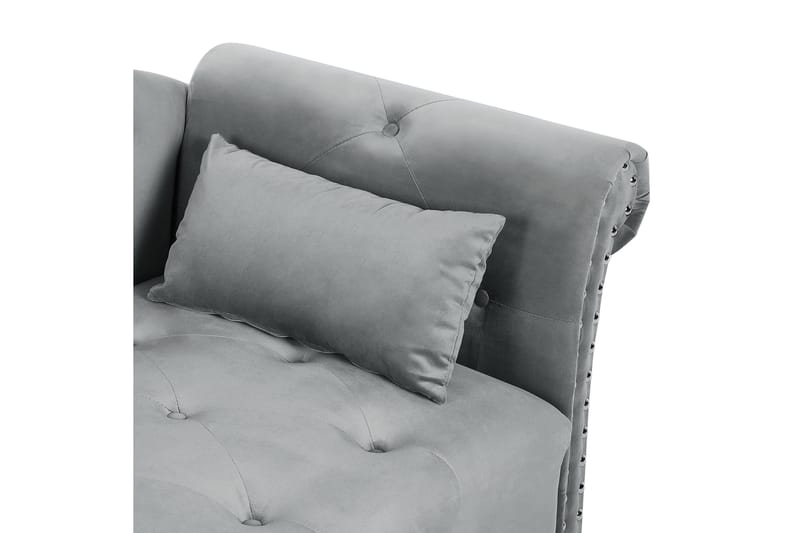Frostorp Schäslong 152 cm - Svart/Grå - Möbler - Vardagsrum - Fåtöljer - Schäslongfåtöljer & divanfåtöljer