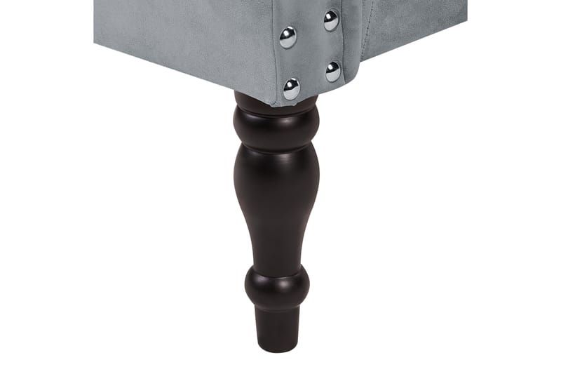 Frostorp Schäslong 152 cm - Svart/Grå - Möbler - Vardagsrum - Fåtöljer - Schäslongfåtöljer & divanfåtöljer