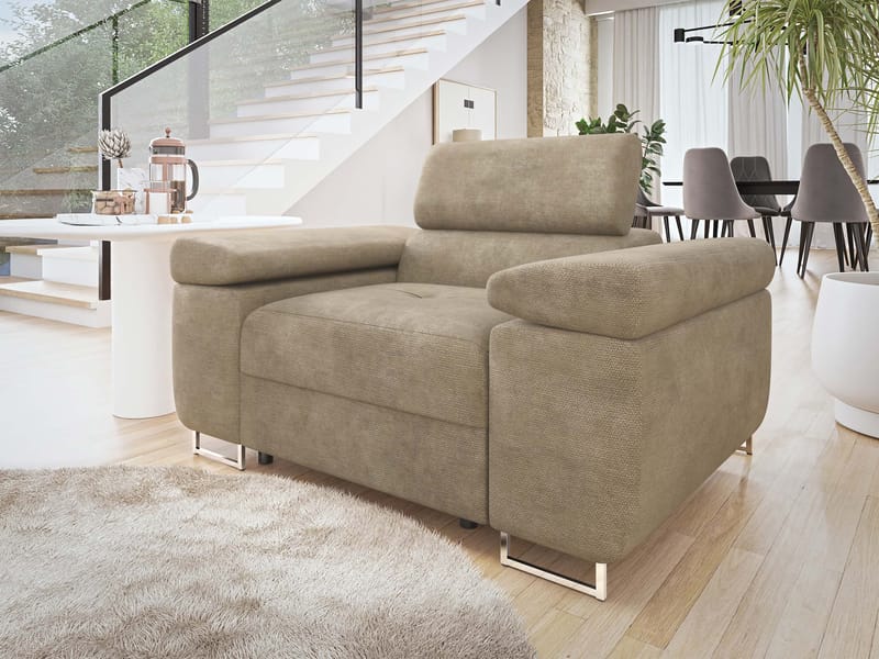 Gabina Fåtölj - beige - Möbler - Vardagsrum - Fåtöljer