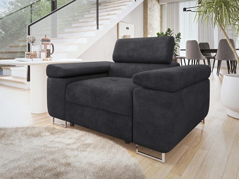 Gabina Fåtölj - svart - Möbler - Vardagsrum - Fåtöljer