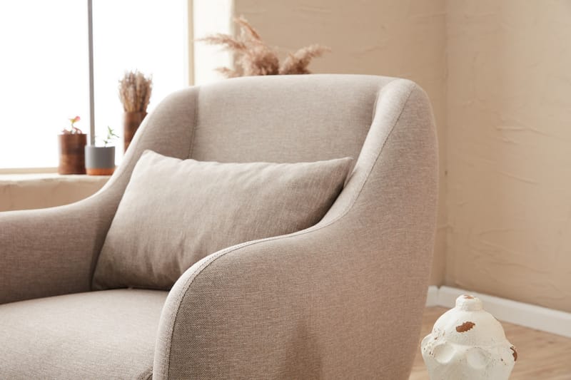 GIMLA Fåtölj Beige - Möbler - Vardagsrum - Fåtöljer