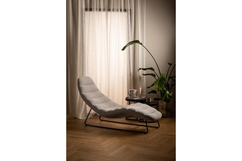 Greenmont Schäslong 63 cm - Beige - Möbler - Vardagsrum - Fåtöljer - Schäslongfåtöljer & divanfåtöljer