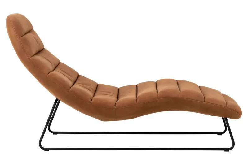 Greenmont Schäslong 63 cm - Brun - Möbler - Vardagsrum - Fåtöljer - Schäslongfåtöljer & divanfåtöljer