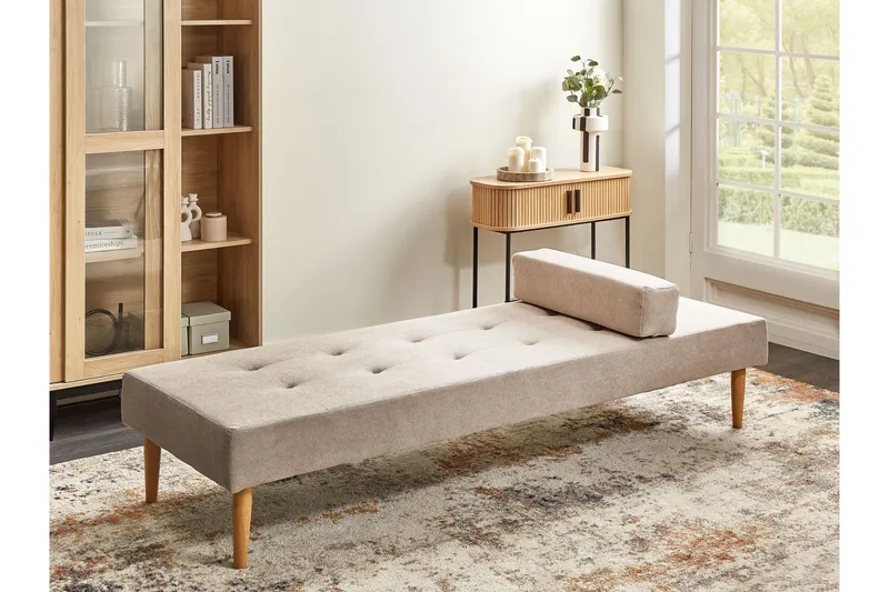 Hagaro Schäslong 74 cm - Beige - Möbler - Sovrum - Dagbäddar