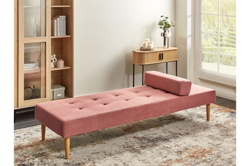 Hagaro Schäslong 74 cm - Rosa - Möbler - Vardagsrum - Fåtöljer - Schäslongfåtöljer & divanfåtöljer