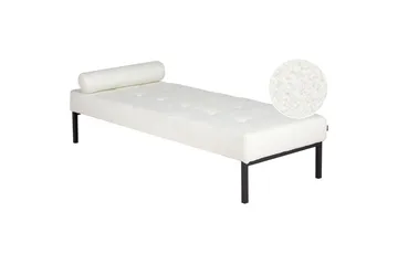 Hagerso Schäslong 178 cm - Svart/Vit - Möbler - Sovrum - Dagbäddar