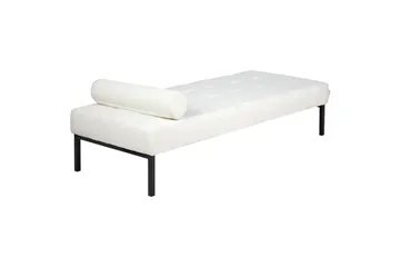 Hagerso Schäslong 178 cm - Svart/Vit - Möbler - Sovrum - Dagbäddar