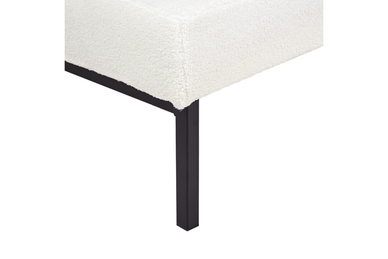 Hagerso Schäslong 178 cm - Svart/Vit - Möbler - Sovrum - Dagbäddar