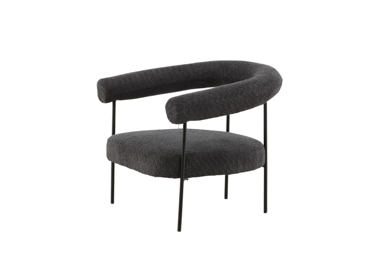 Hökåsen x Josefin Lustig Fåtölj - Svart/Mörkgrå - Möbler - Vardagsrum - Fåtöljer