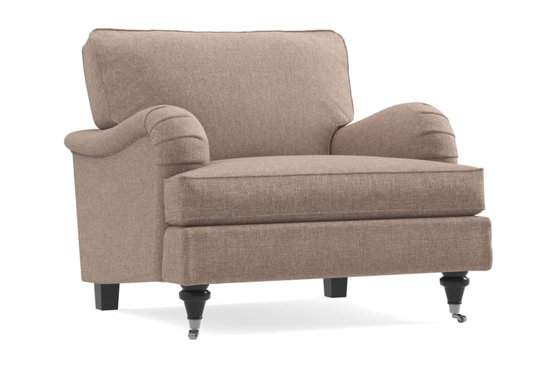HOWARD Classic Fåtölj - Mörkbeige - Howard fåtölj