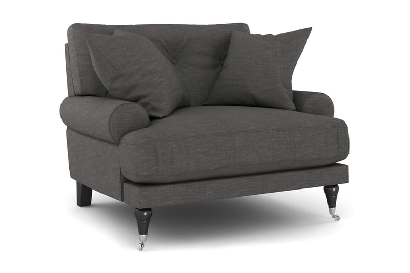 Andrew Fåtölj, Mörkgrå/Krom