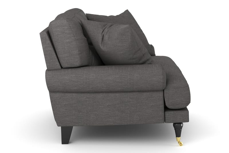 Andrew Fåtölj - Mörkgrå/Mässing - Möbler - Vardagsrum - Fåtöljer - Howard fåtölj